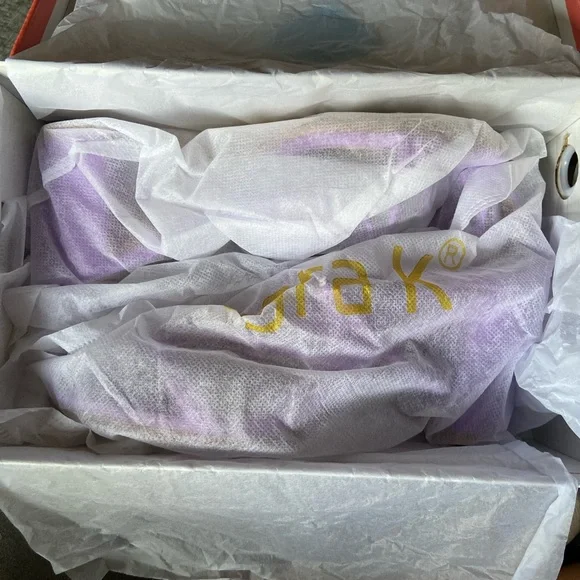 Allegra K Purple Lace up Heels, Size 7.5 - Picture 4 of 9